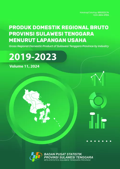 Produk Domestik Regional Bruto Provinsi Sulawesi Tenggara Menurut Lapangan Usaha 2019- 2023