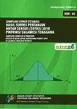 Sampling Error Of Estimation Results Of Inter-Censal Agricultural Survey Sulawesi Tenggara Province 2018 - Series A3