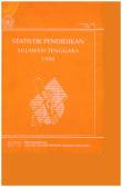 Southeast Sulawesi Educational Statistics 1994