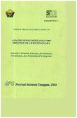 Analisis Sensus Pertanian 2003 Sulawesi Tenggara