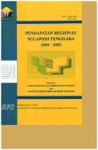 SOUTH SULAWESI REGIONAL INCOME 1993-1995