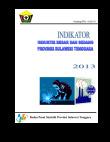 Indikator Industri Besar Dan Sedang Provinsi Sulawesi Tenggara 2013