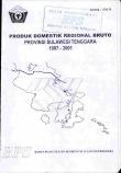 Produk Domestik Regional Bruto Provinsi Sulawesi Tenggara 1997-2001