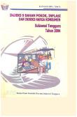 Index Of 9 Southeast Sulawesi Consumer Raw Materials, Inflation And Price Index In 2004