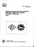 Direktori Perusahaan Konstruksi, Industri Besar Dan Sedang Sulawesi Tenggara 1992