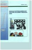 Keadaan Ketenagakerjaan Provinsi Sulawesi Tenggara 2003