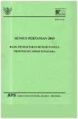 Hasil Pendaftaran Rumah Tangga Provinsi Sulawesi Tenggara  2003