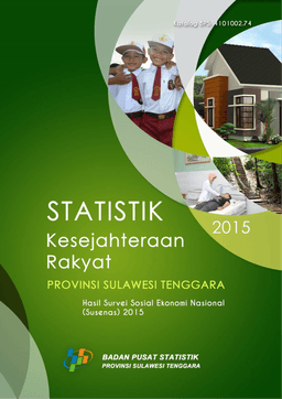 Statistik Kesejahteraan Rakyat Provinsi Sulawesi Tenggara 2015