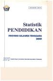 Education Statistics Of Southeast Sulawesi Province 2001