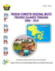 PRODUK DOMESTIK REGIONAL BRUTO  PROVINSI SULAWESI TENGGARA 2006 - 2010