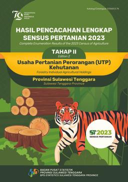 Hasil Pencacahan Lengkap Sensus Pertanian 2023 - Tahap II Usaha Pertanian Perorangan (UTP) Kehutanan Provinsi Sulawesi Tenggara