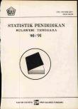 Statistik Pendidikan Sulawesi Tenggara 1990-1991