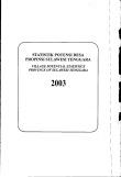 Statistik Potensi Desa Di Provinsi Sulawesi Tenggara 2003