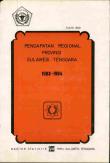 Pendapatan Regional Provinsi Sulawesi Tenggara 1983-1984