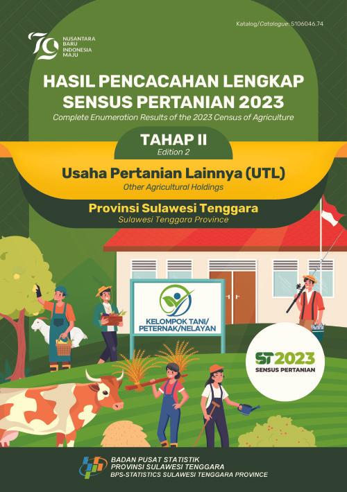 Complete Enumeration Results of the 2023 Census of Agriculture - Edition 2: Other Agricultural Holdings (UTL) Sulawesi Tenggara Province