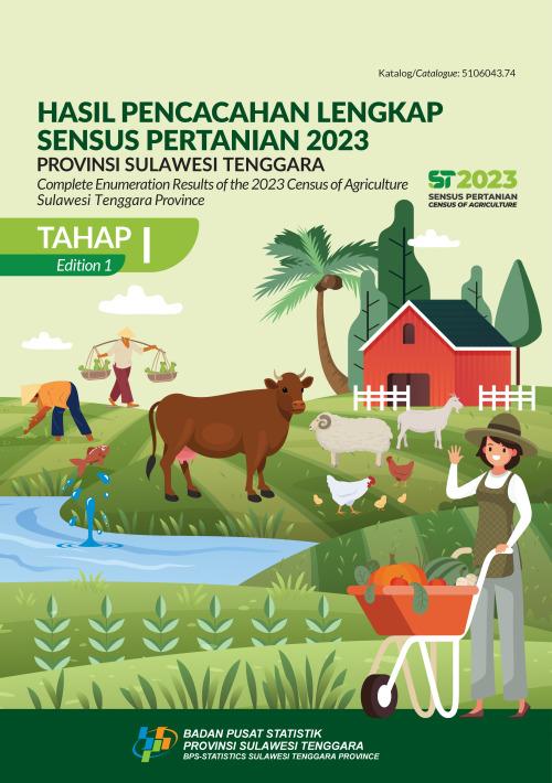 Complete Enumeration Results of the 2023 Census of Agriculture - Edition 1 Sulawesi Tenggara Province