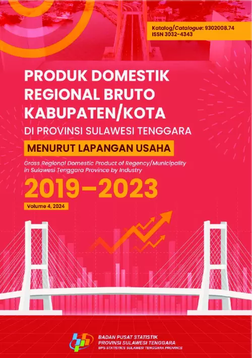 Produk Domestik Regional Bruto Kabupaten/Kota di Provinsi Sulawesi Tenggara Menurut Lapangan Usaha 2019-2023
